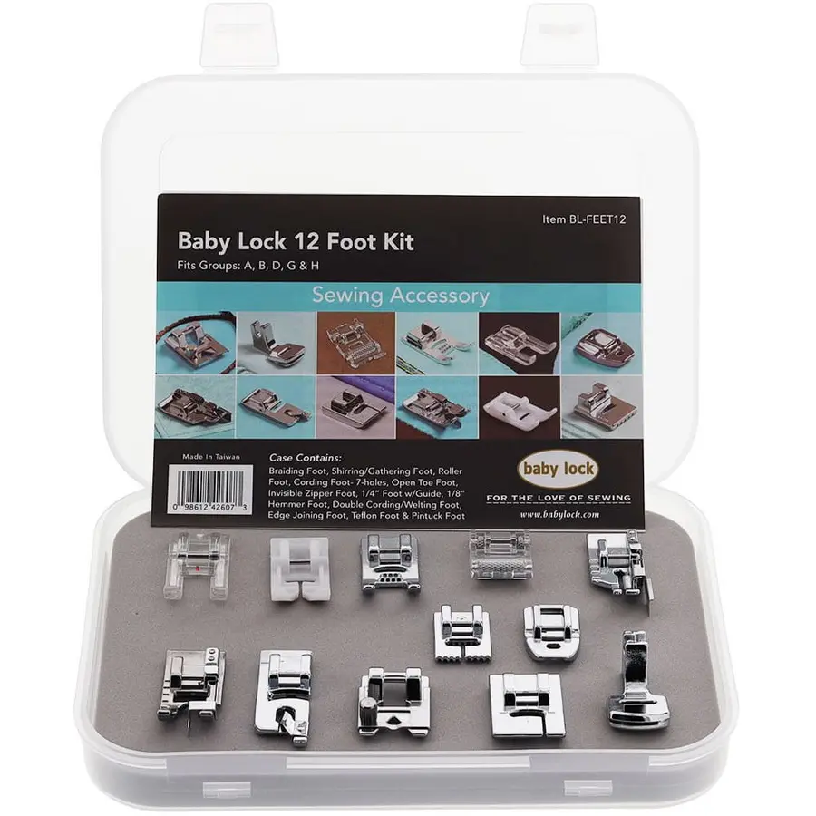 Baby Lock 12 Foot Kit With Case - Image 2
