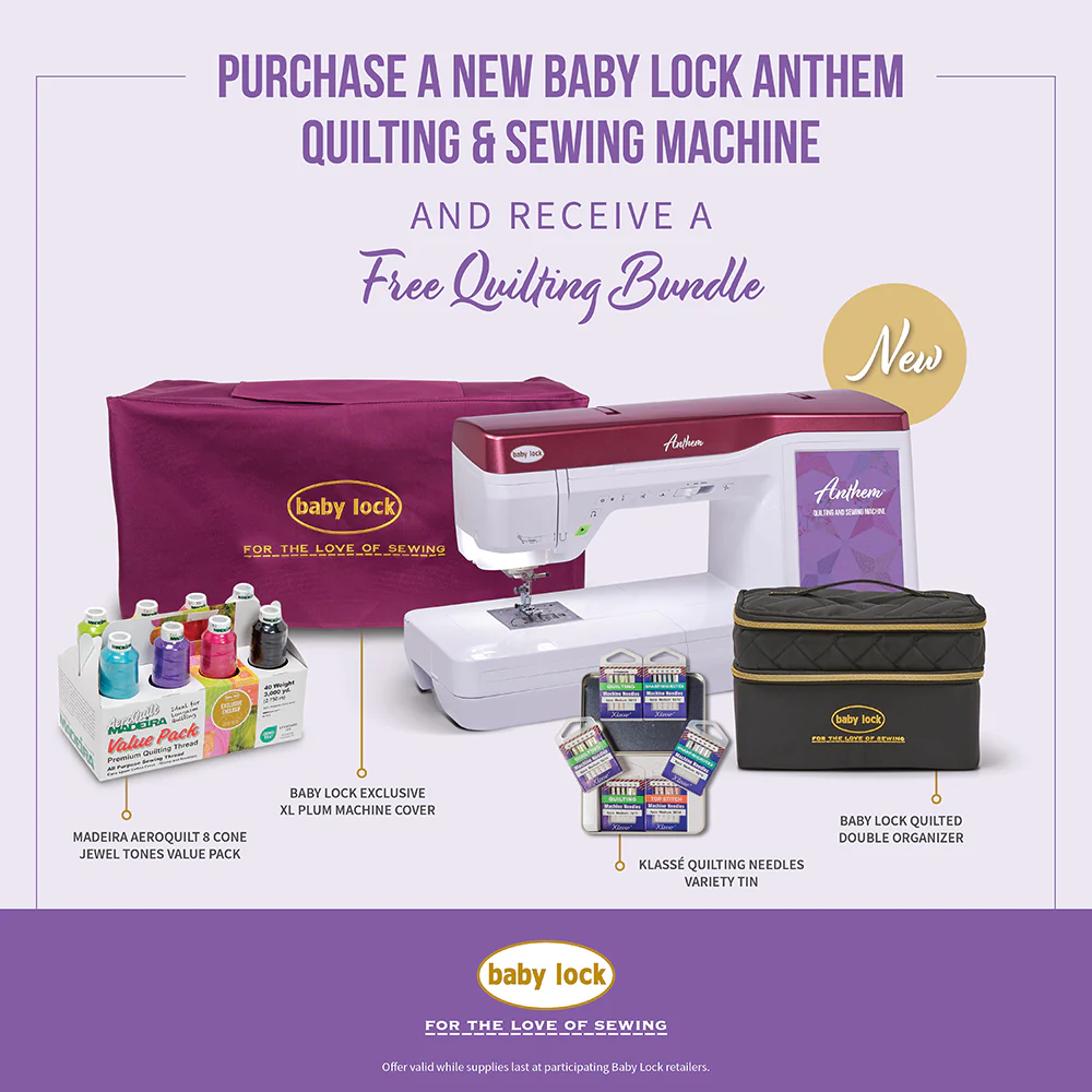 Baby Lock Anthem Quilting & Sewing Machine - Image 3