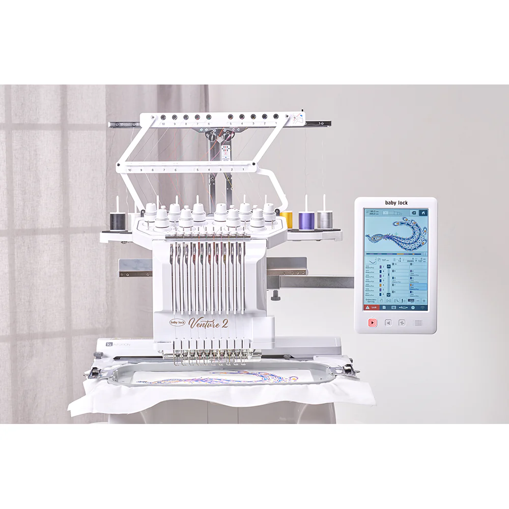 Baby Lock Venture 2 10-Needle Embroidery Machine - Image 3