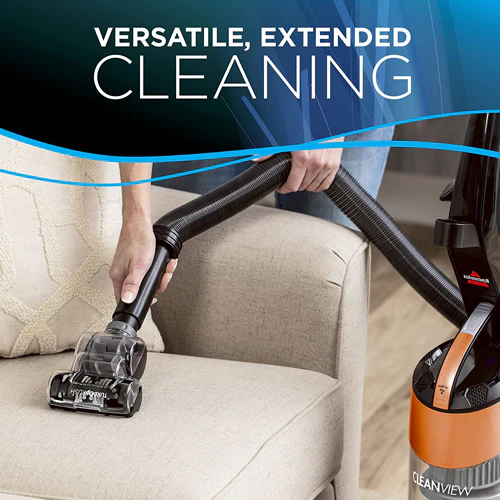 Bissell Cleanview Upright Bagless Vacuum Cleaner Orange, 1831 - Image 7