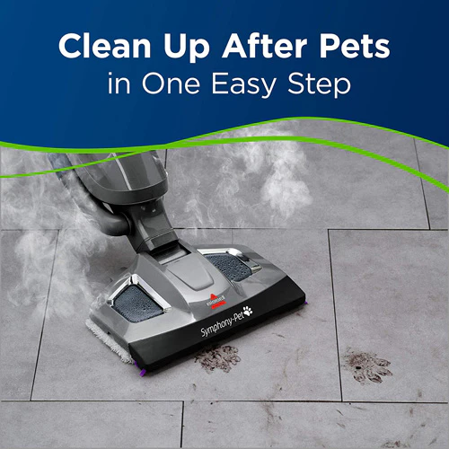 Bissell Symphony Pet All-in-One Vacuum and Steam Mop 1543 - Image 3