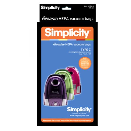 Compact Canister Genuine HEPA Media Bags