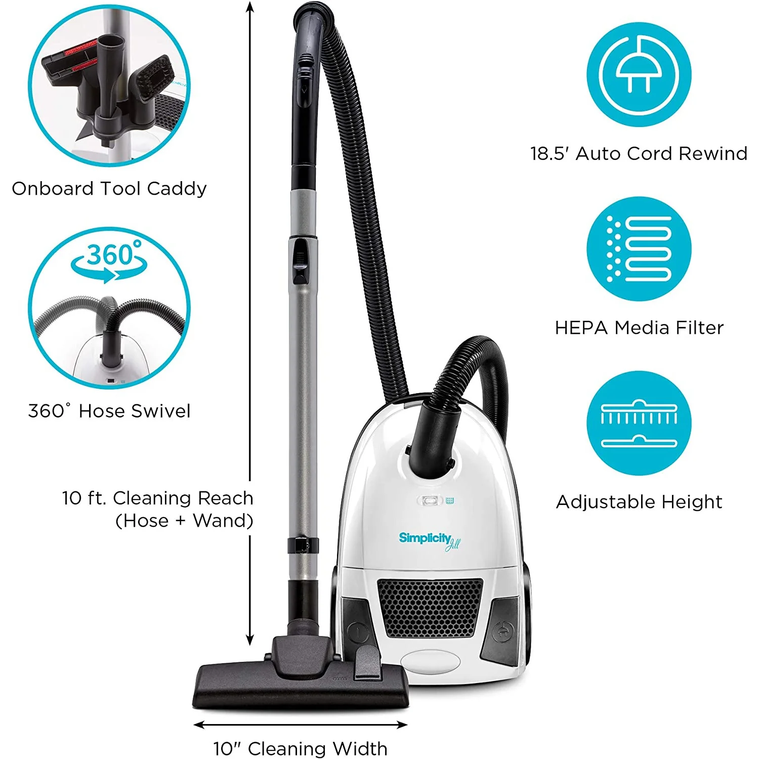 Jill Canister Vacuum Cleaner - Image 4