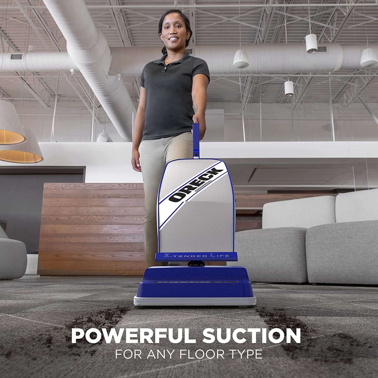 Oreck Commercial XL2100RHS Commercial Upright Vacuum Cleaner XL - Image 3