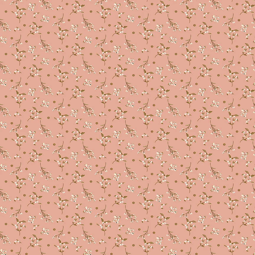 Riley Blake Morning Latte Berries Pink C16925-PINK Fabric Yardage