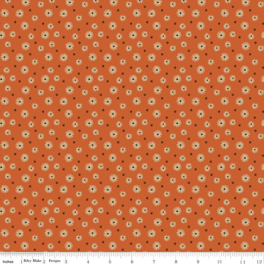 Riley Blake Morning Latte Seedpods Spice C16924-SPICE Fabric Yardage - Image 2