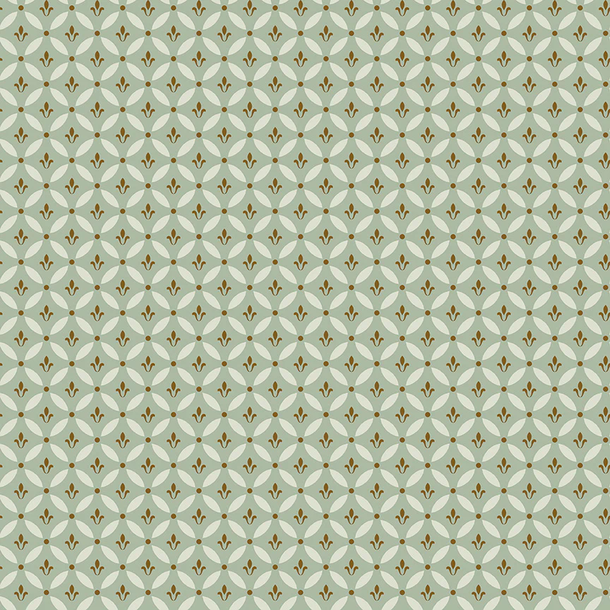 Riley Blake Morning Latte Tile Aloe C16922-ALOE Fabric Yardage