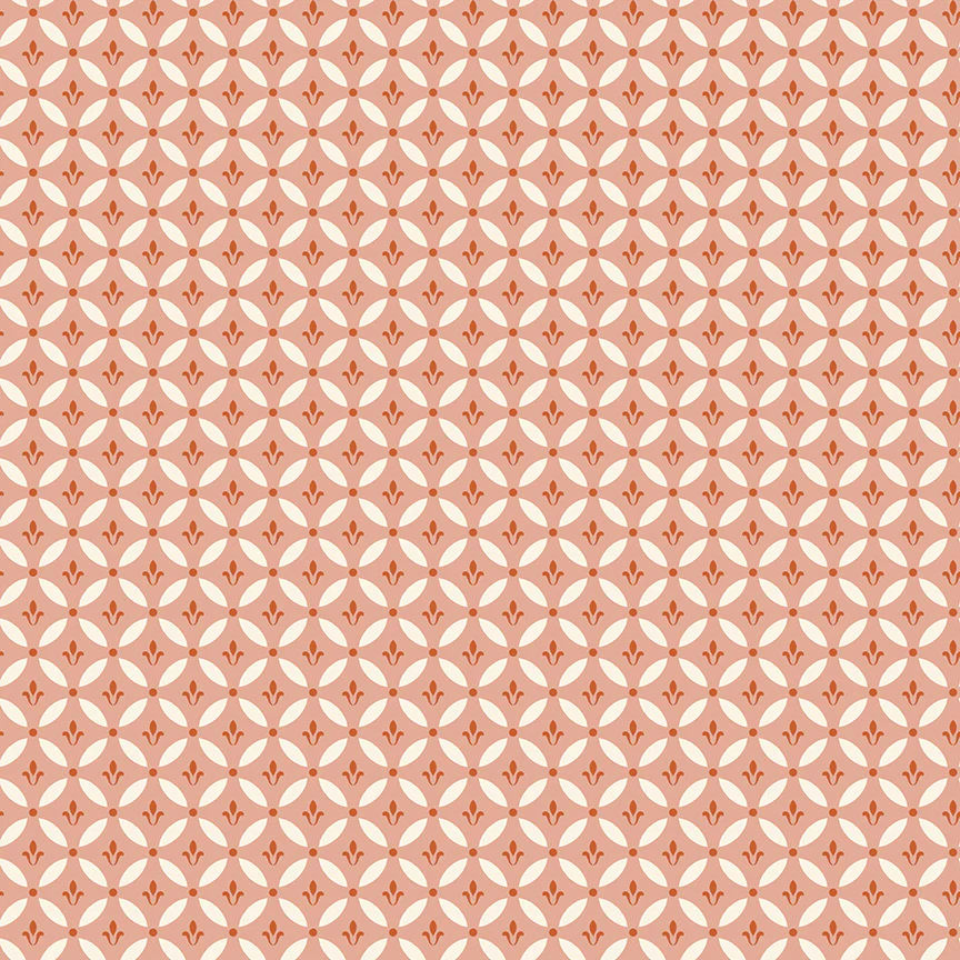 Riley Blake Morning Latte Tile Pink C16922-PINK Fabric Yardage