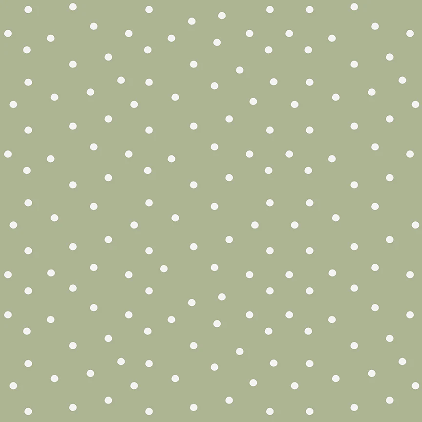 Riley Blake Sunflower Whispers by Lisa Audit Fabric C16673-GREEN Dots Green
