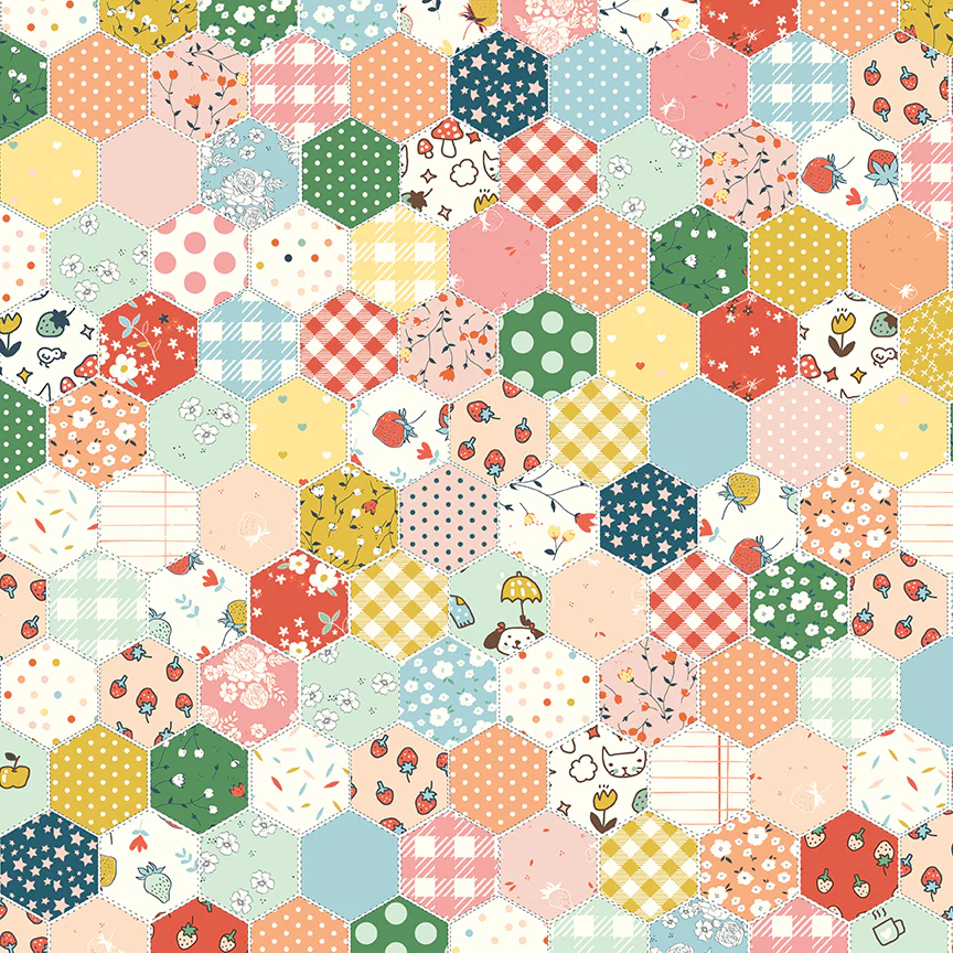 Serendipity 2 by Minki Kim C17309-MULTI Cheater Print Multi Fabric Yardage