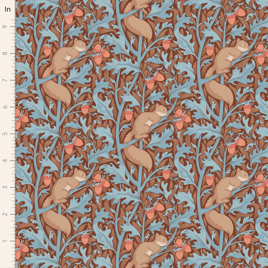 Tilda Hibernation SQUIRELDREAM HAZEL TIL100535 Fabric Yardage - Image 2