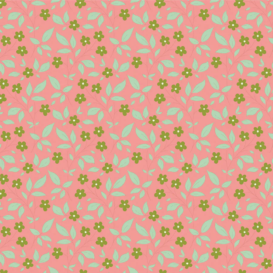 Tilda Sunday Brunch Blender TIPSY PINK TIL110121 Fabric Yardage