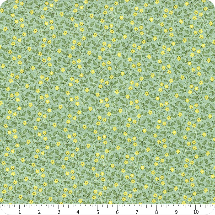 Tilda Sunday Brunch Blender TIPSY TEAL TIL110115 Fabric Yardage